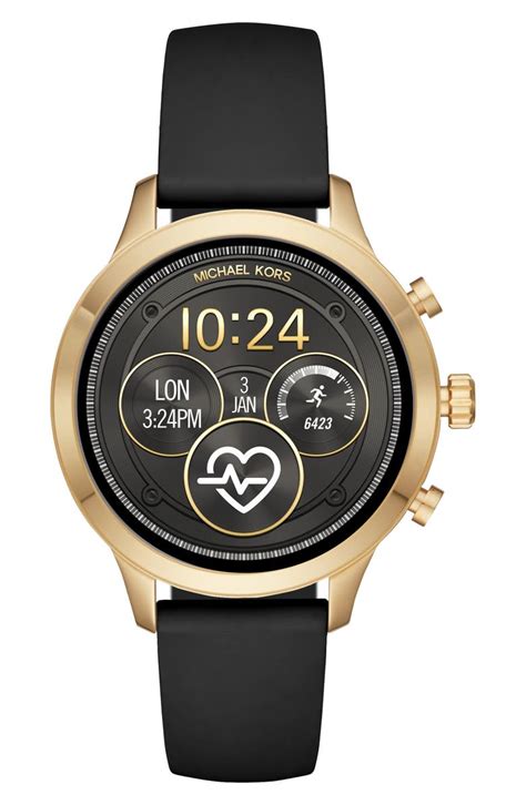 michael kors access runway watch back came off|michael kors watch face change.